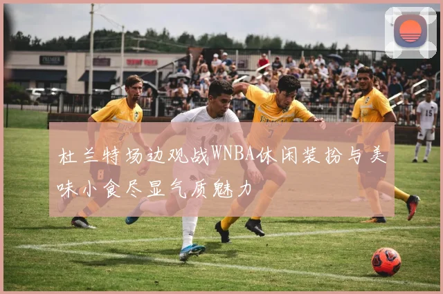 杜兰特场边观战WNBA休闲装扮与美味小食尽显气质魅力